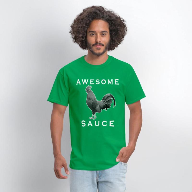 Awesome Sauce Rooster Funny Farm Chicken Lover