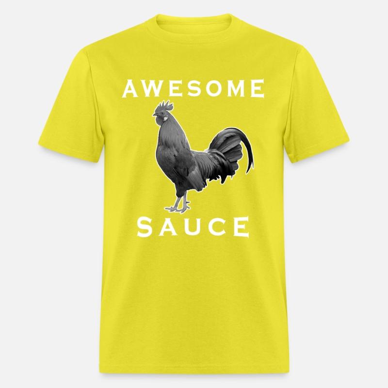 Awesome Sauce Rooster Funny Farm Chicken Lover