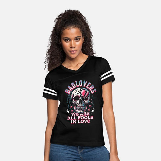 Bad Lovers Skull Gothic Valentine Punk Hearts