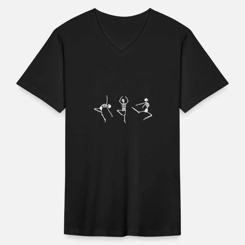 Ballet dancing skeleton