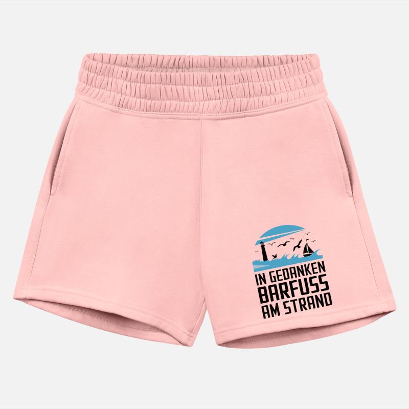 Baltic Sea Coast Barefoot On The Beach