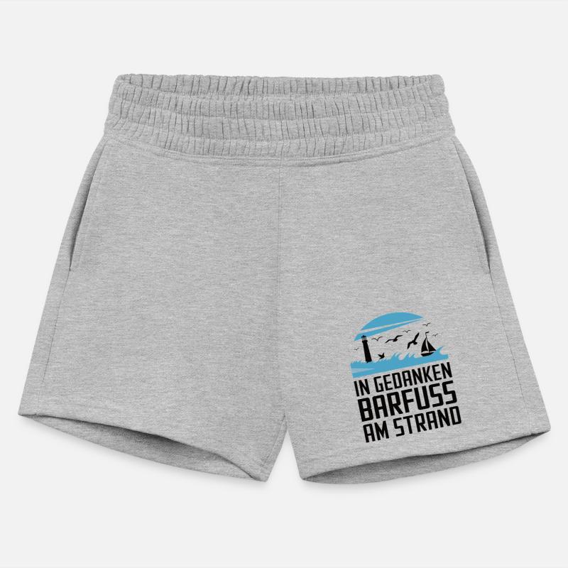 Baltic Sea Coast Barefoot On The Beach