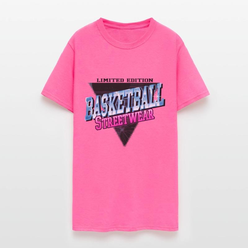 Basketball Sports Font Vintage Retro Streetwear