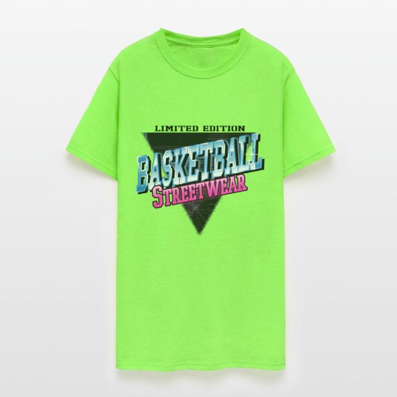 Basketball Sports Font Vintage Retro Streetwear