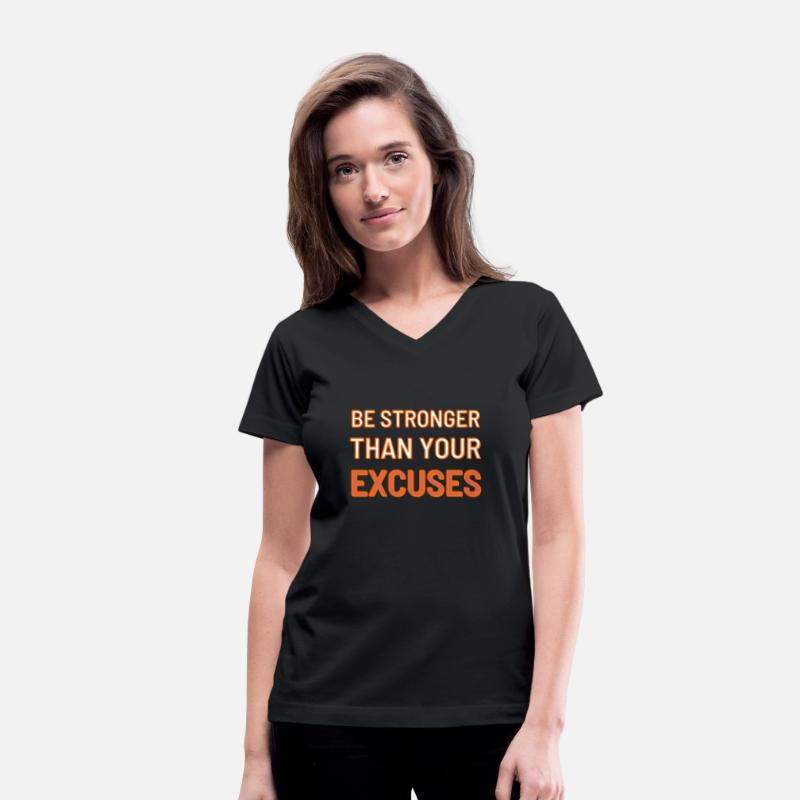 Be stronger than your excuses. Motivational quote