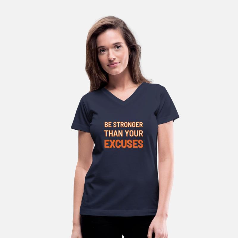 Be stronger than your excuses. Motivational quote
