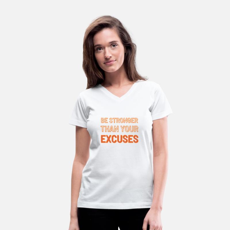 Be stronger than your excuses. Motivational quote