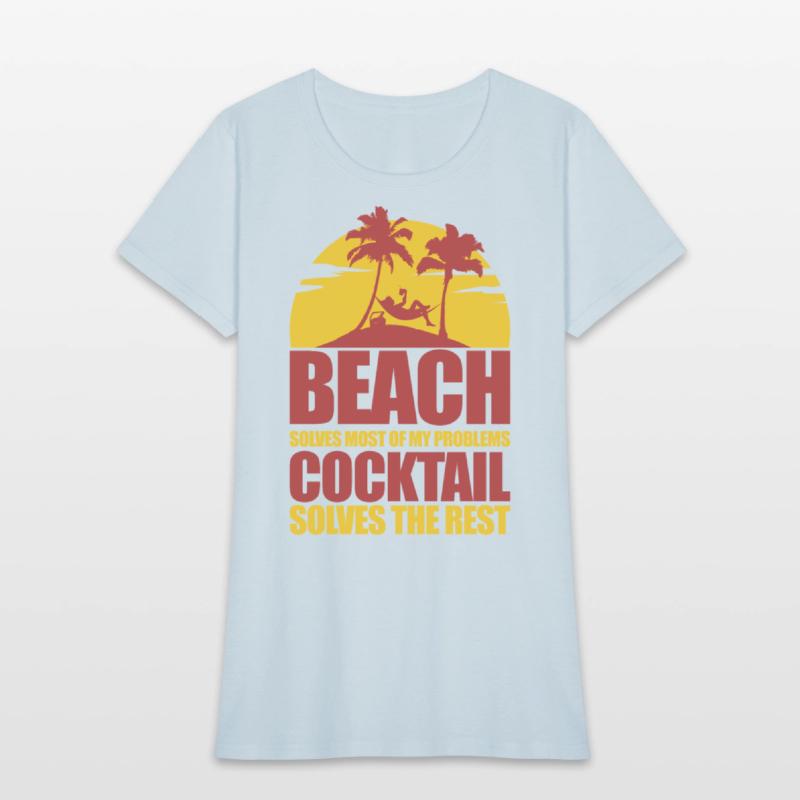 Beach Holiday Funny Traveler Vacation
