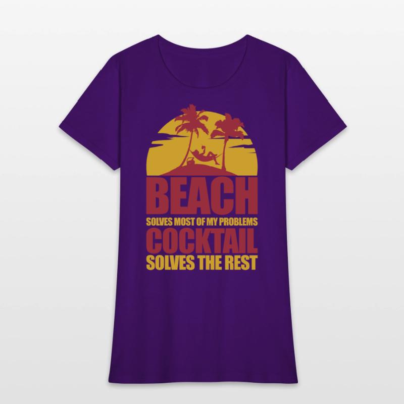 Beach Holiday Funny Traveler Vacation