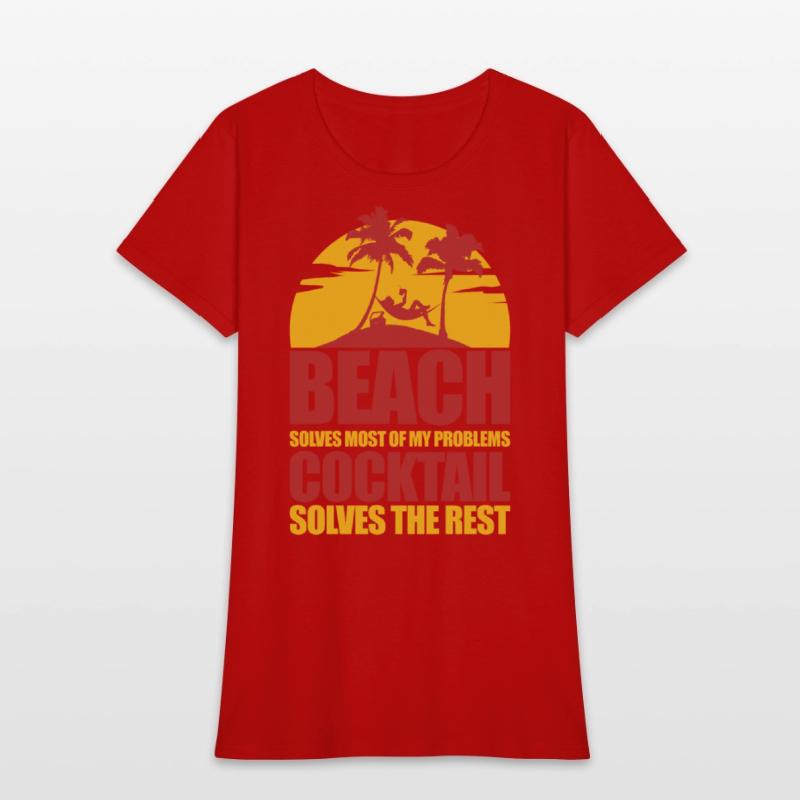 Beach Holiday Funny Traveler Vacation