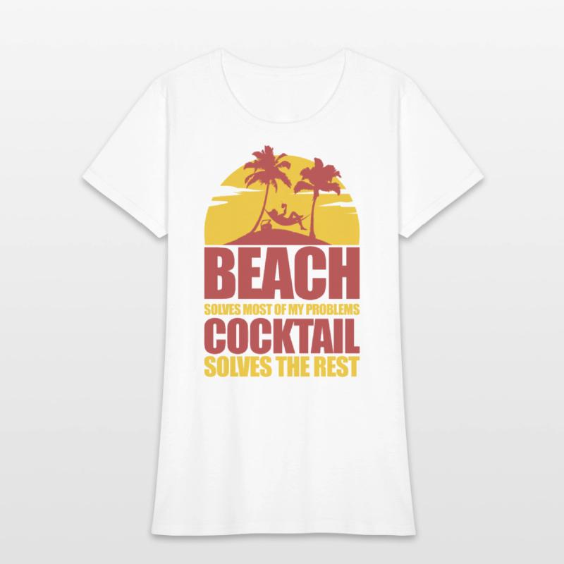 Beach Holiday Funny Traveler Vacation