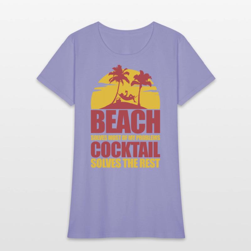 Beach Holiday Funny Traveler Vacation