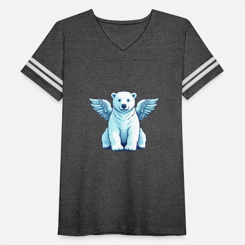 Bear Polar Bear Angel Wings