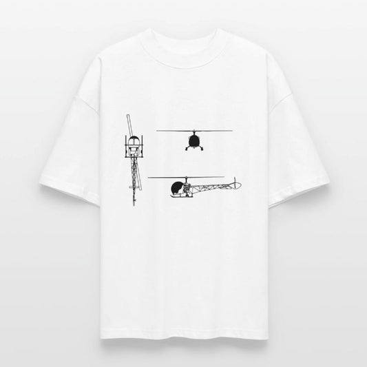 Bell 47 3 view drawing