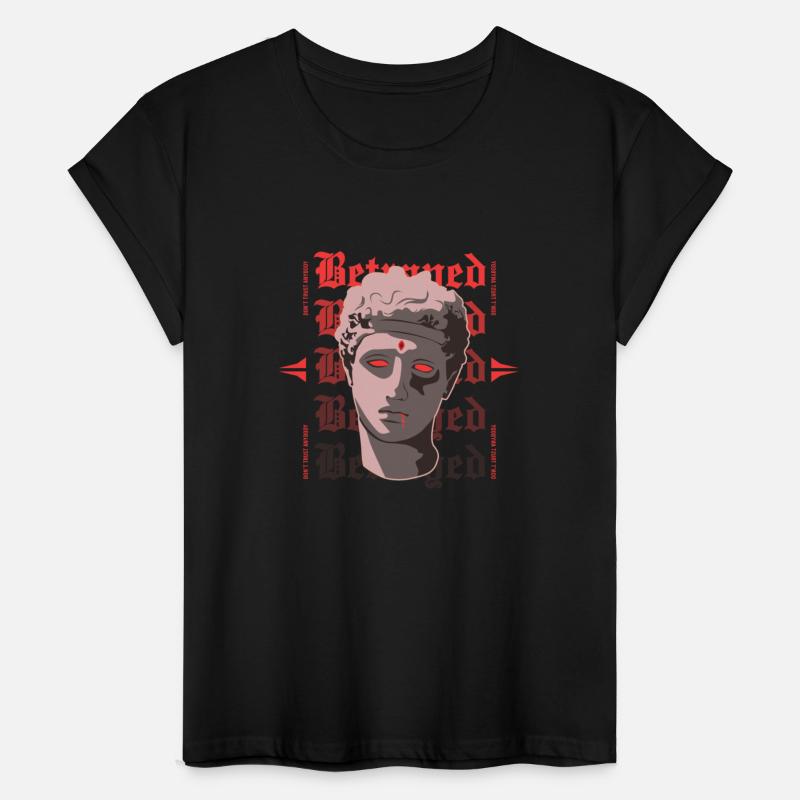 Betrayed Statue Streetwear Design