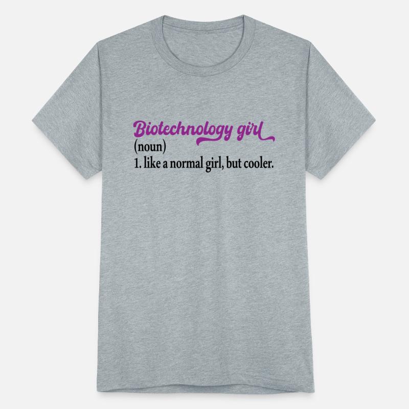 Biotechnology Girl Like A Normal Girl But Cooler