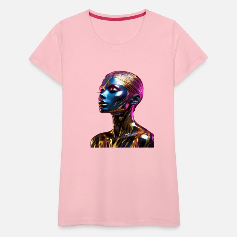 Black & Gold Marble Goddess II