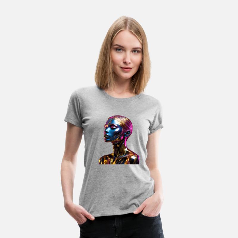 Black & Gold Marble Goddess II