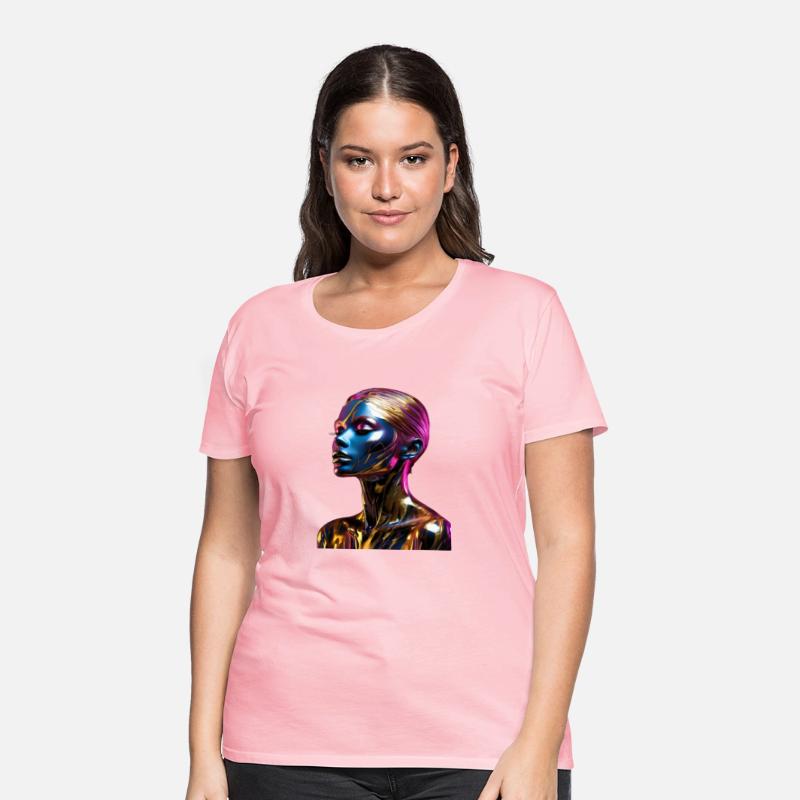 Black & Gold Marble Goddess II