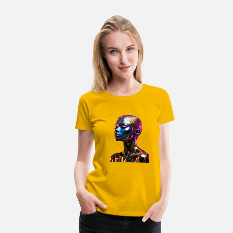 Black & Gold Marble Goddess II