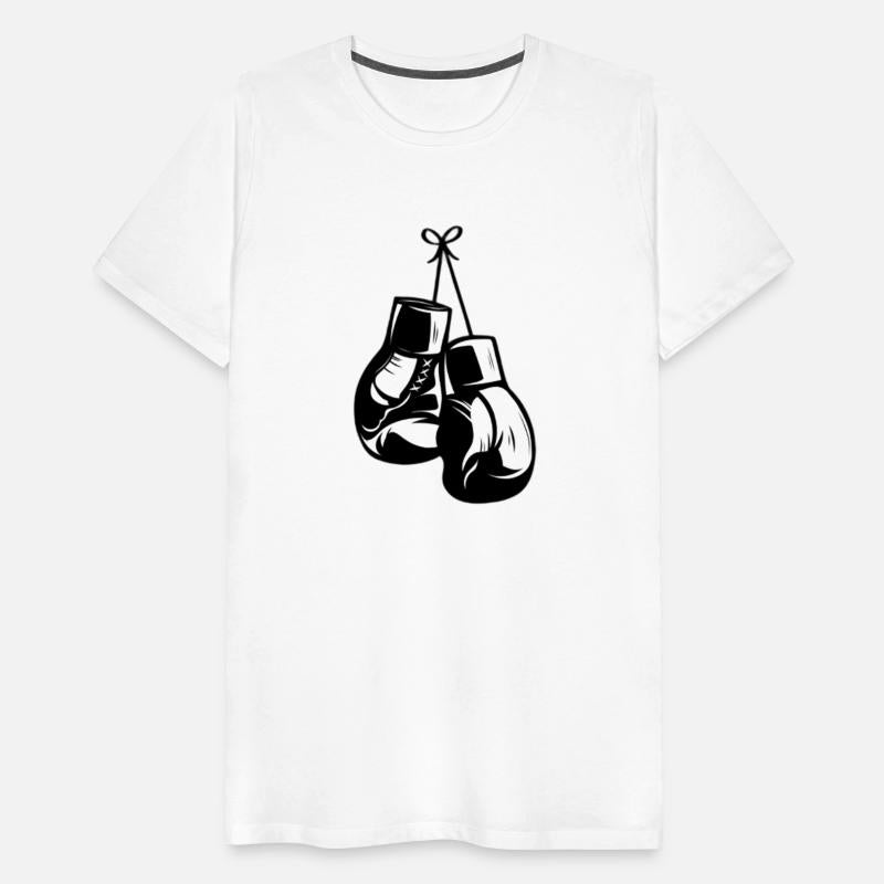 Black Hanging Boxing Gloves
