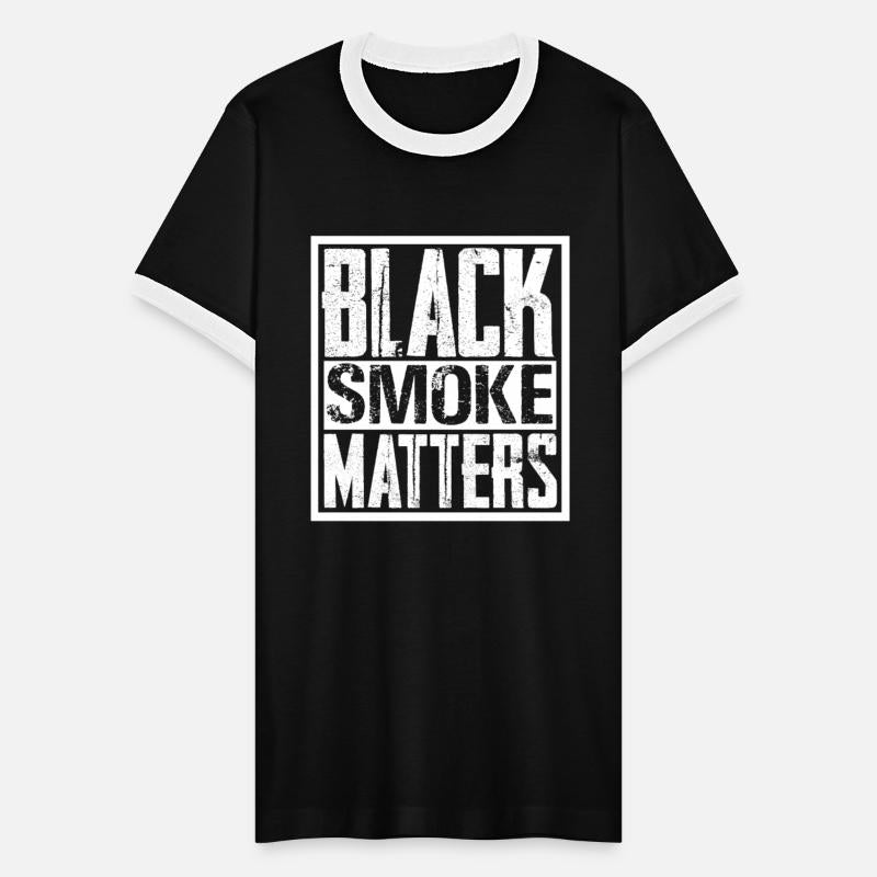 Black Smoke Matters Diesel Rolling Coal Funny