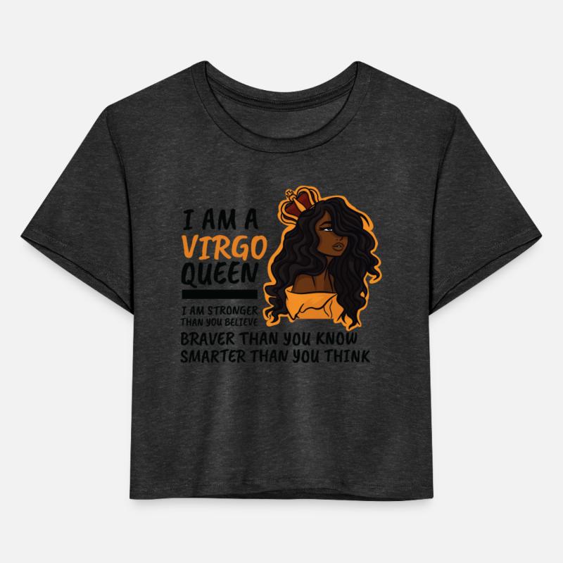 Black Virgo Queen Zodiac Star Sign Strong Woman As
