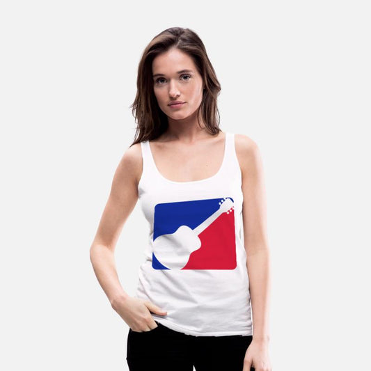 Blue Red Guitarist Playing