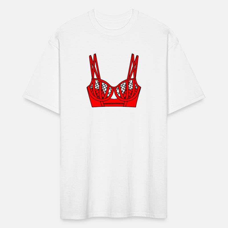 Bra red lingerie logo