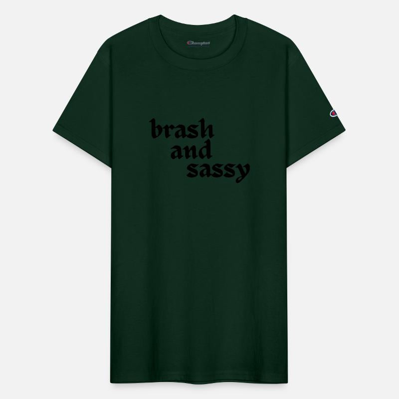 Brash and Sassy (Black Text)