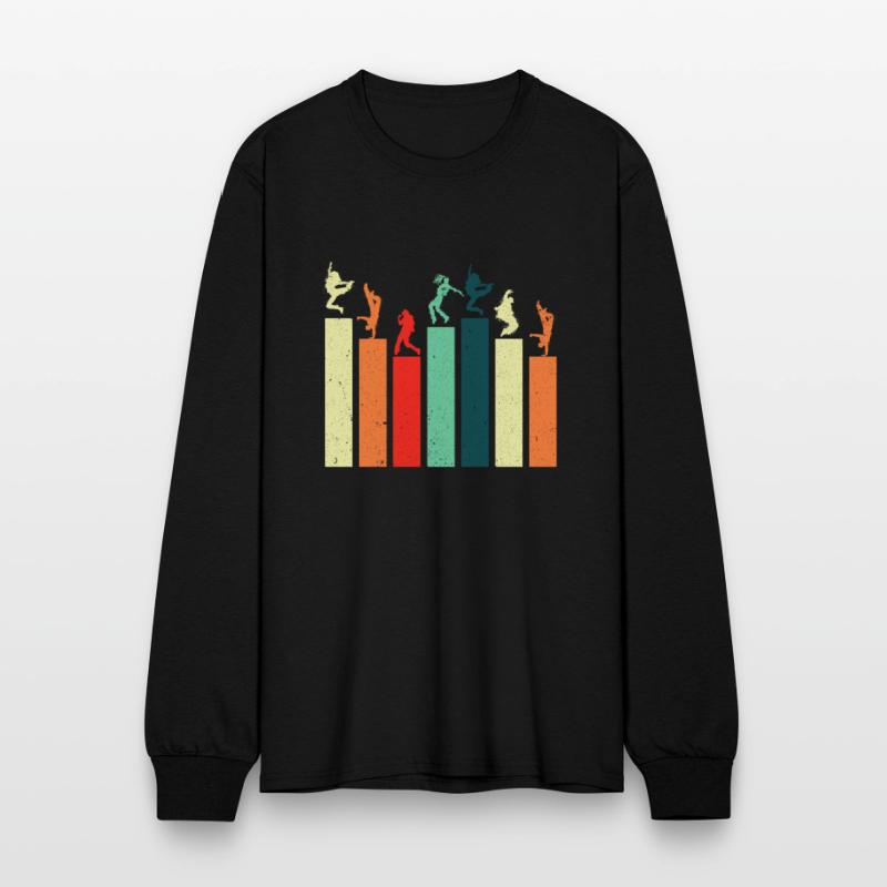 Break dancing Bboy poses Retro Vintage Hip Hop