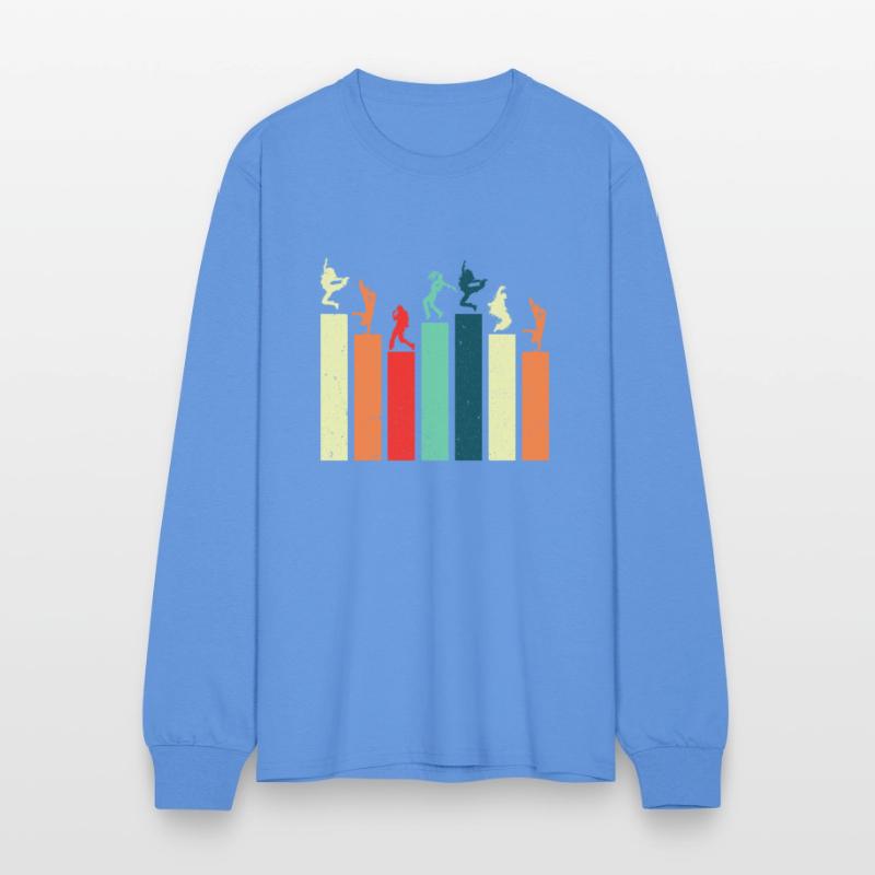 Break dancing Bboy poses Retro Vintage Hip Hop