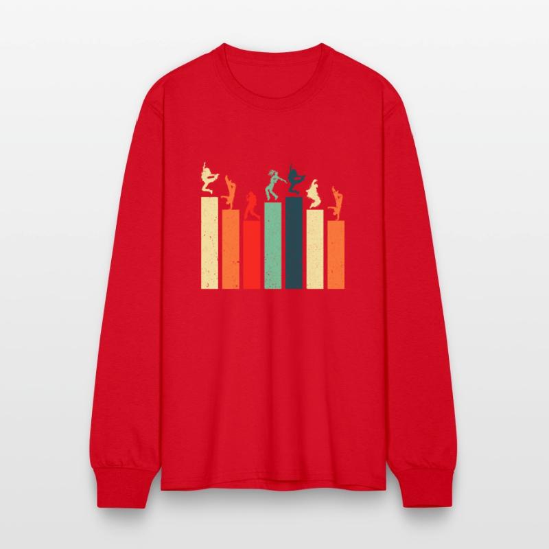 Break dancing Bboy poses Retro Vintage Hip Hop