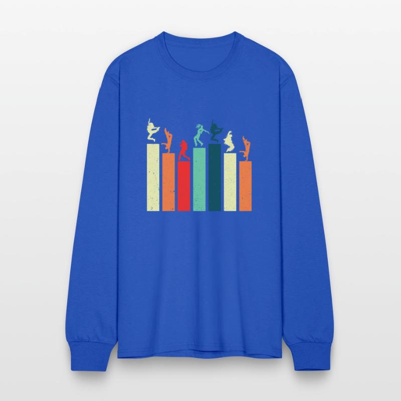 Break dancing Bboy poses Retro Vintage Hip Hop