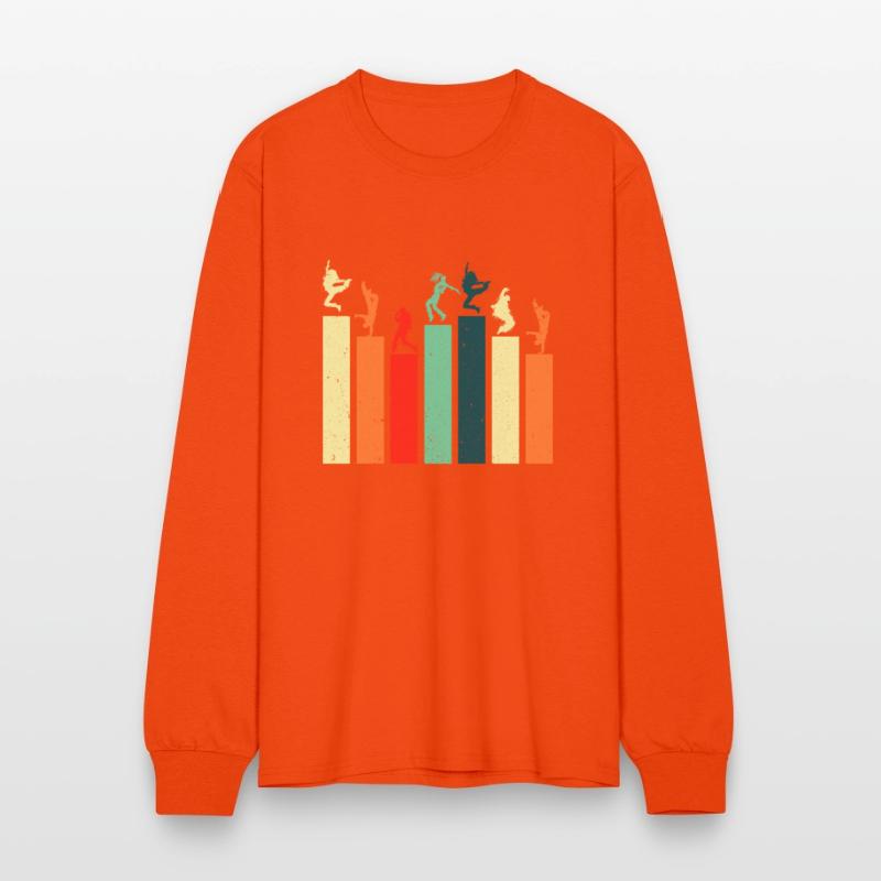 Break dancing Bboy poses Retro Vintage Hip Hop