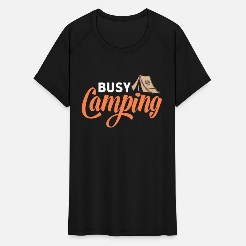 busy camping