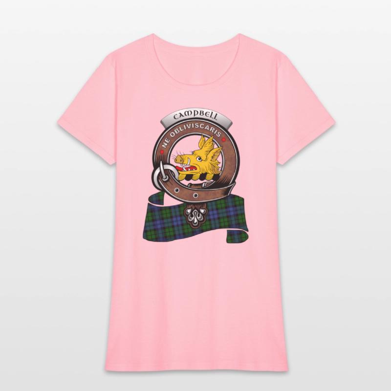 Campbell Scottish Clan Badge Tartan