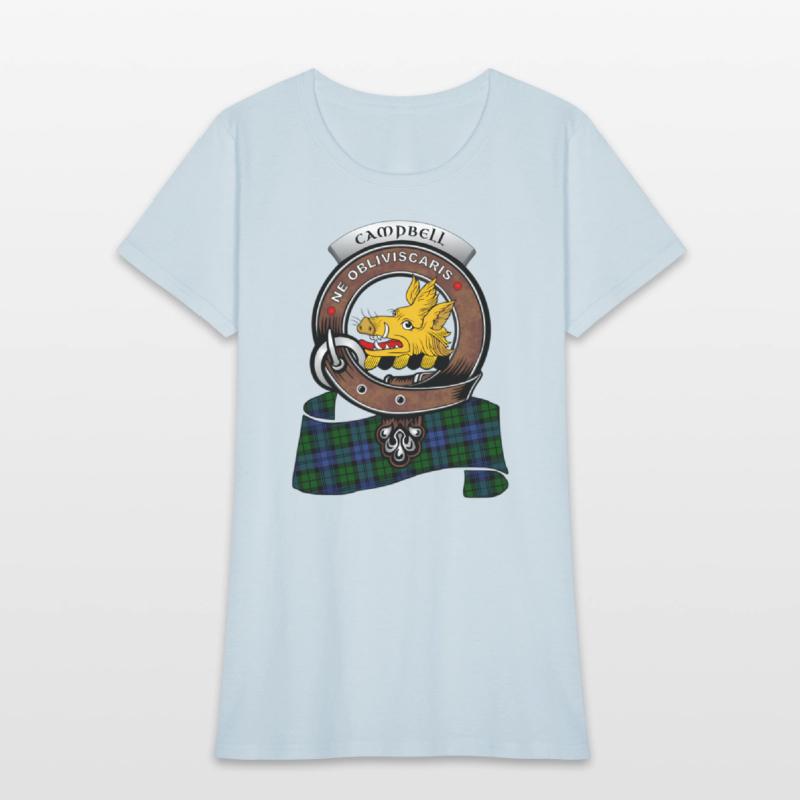 Campbell Scottish Clan Badge Tartan