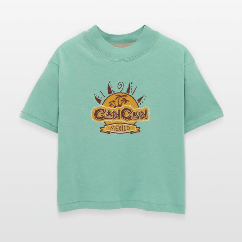 cancún t shirt illustration