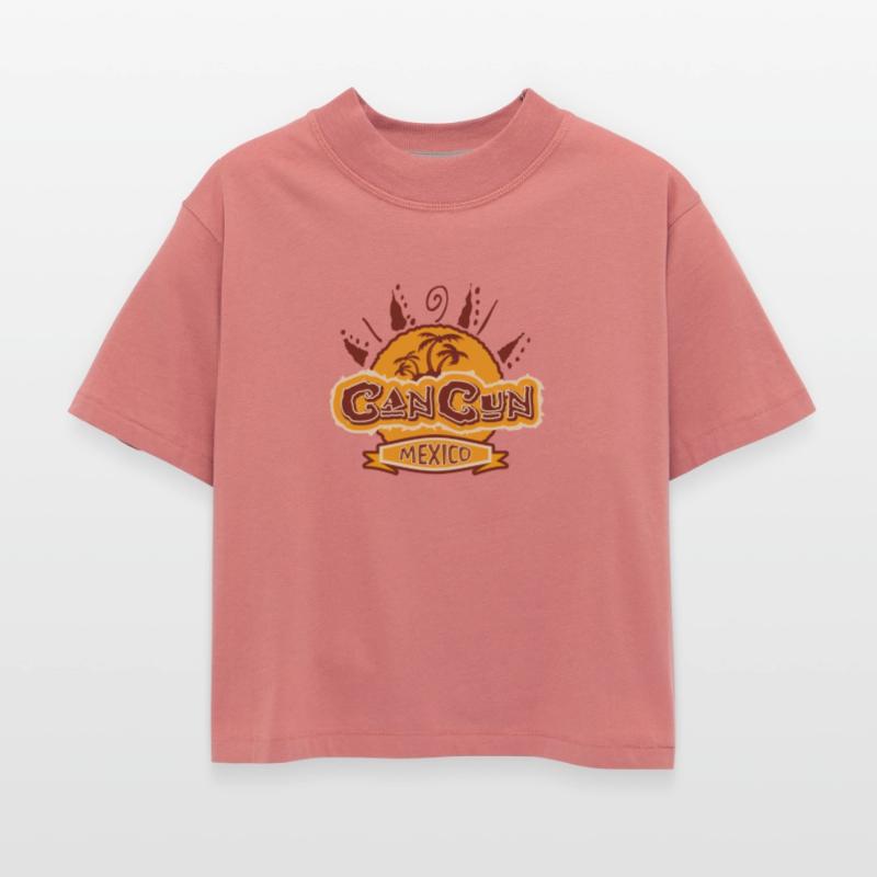 cancún t shirt illustration