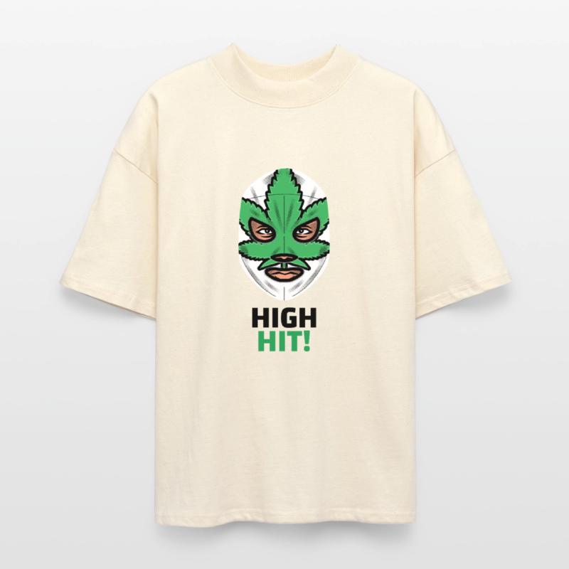 Cannabis Luchador Mask Pop Art Illustration