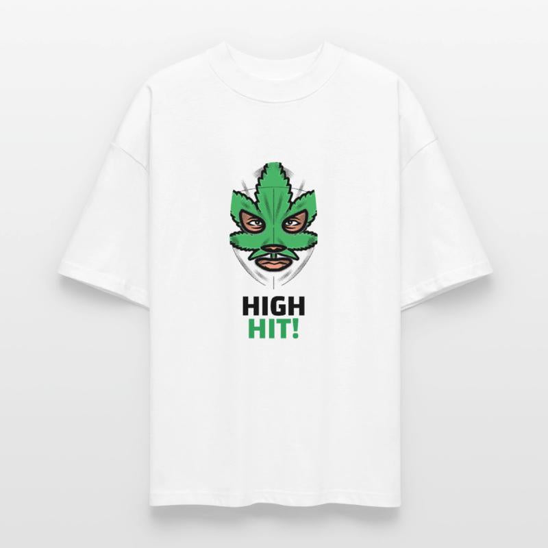 Cannabis Luchador Mask Pop Art Illustration