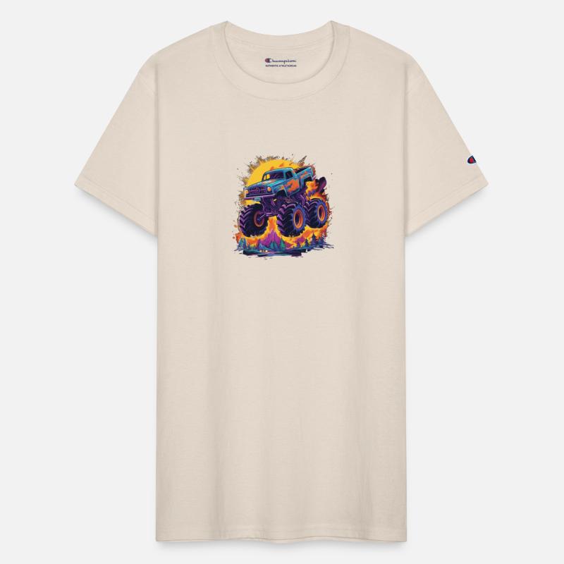 Cartoon Monster Truck