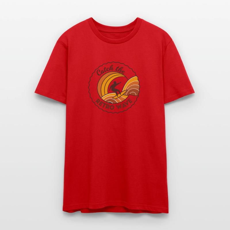 Catch The Retro Wave Earthy Surfer retro 70s