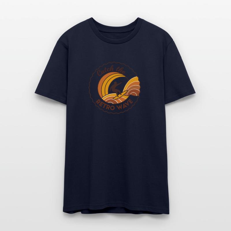 Catch The Retro Wave Earthy Surfer retro 70s