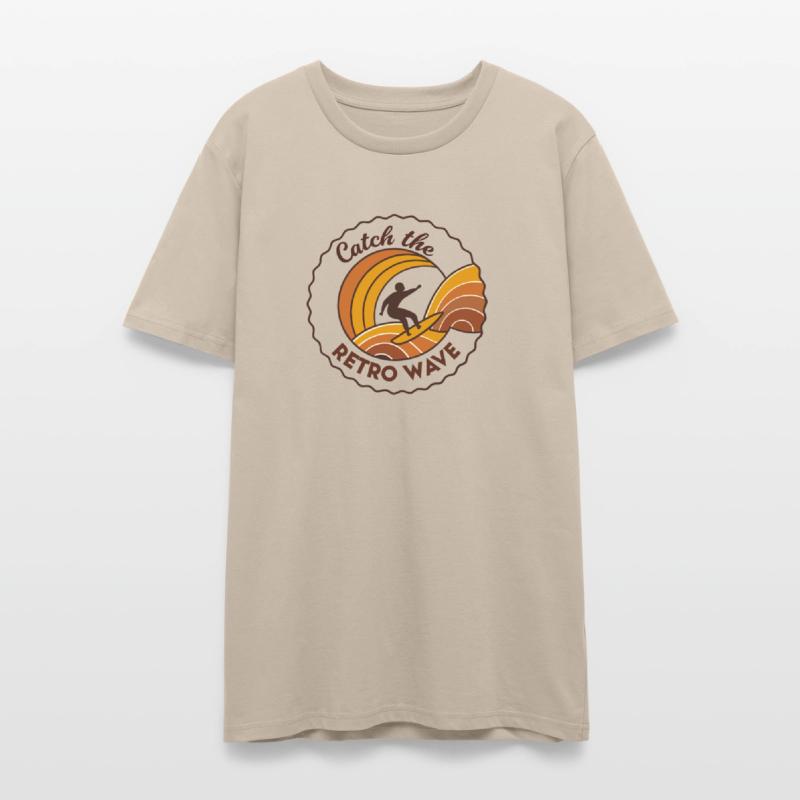 Catch The Retro Wave Earthy Surfer retro 70s