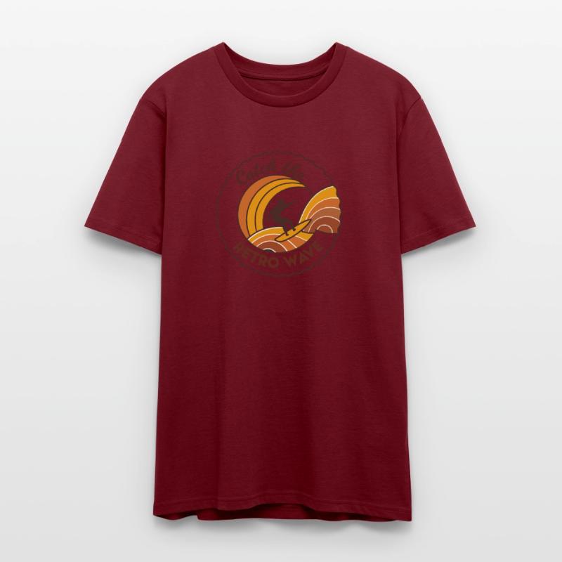 Catch The Retro Wave Earthy Surfer retro 70s