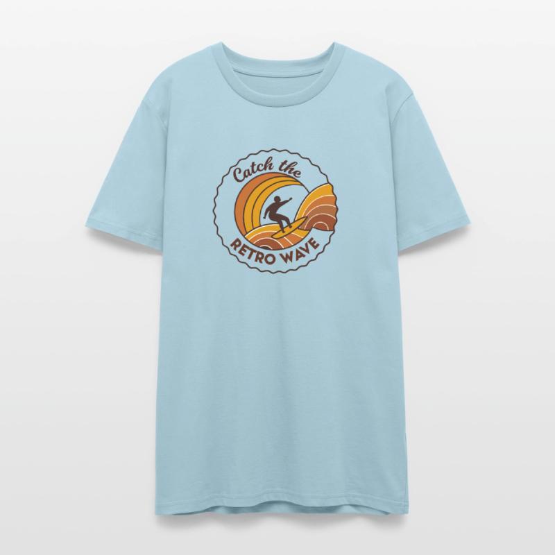 Catch The Retro Wave Earthy Surfer retro 70s
