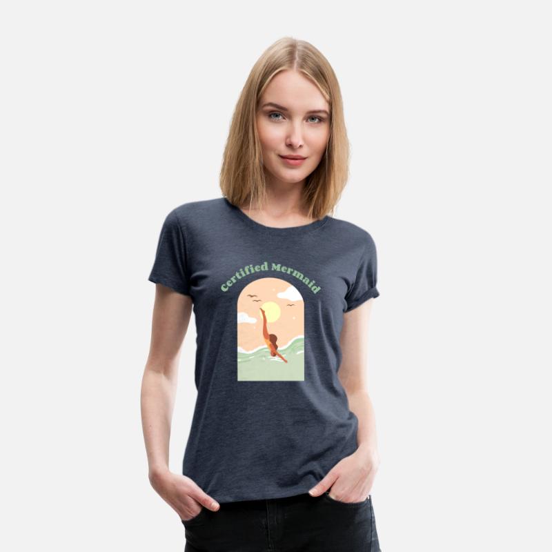 Certified Mermaid Scuba Diving Tshirt
