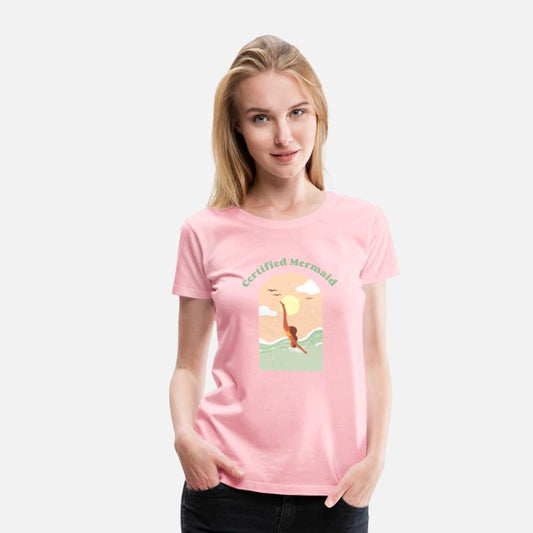Certified Mermaid Scuba Diving Tshirt